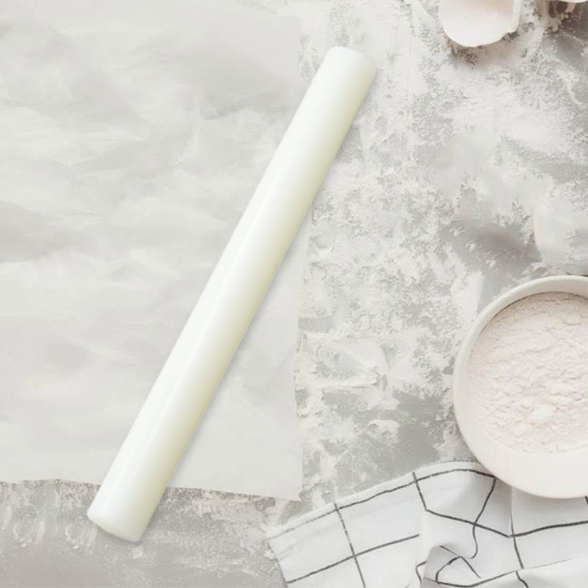 Plastic Rolling Pin Professional 20 Cm Non-stick Roller For