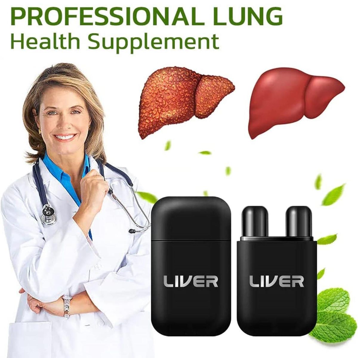 Anti-sleeping Stick Inhaler Empty Aromatherapy Nasal Stick Black