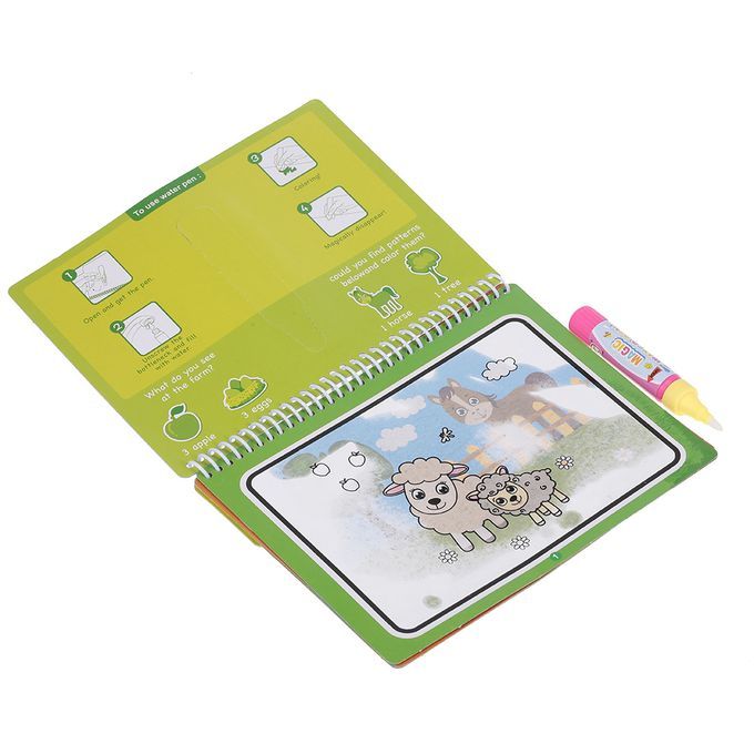 Magic Water Drawing Book Coloring Water Painting Doodle