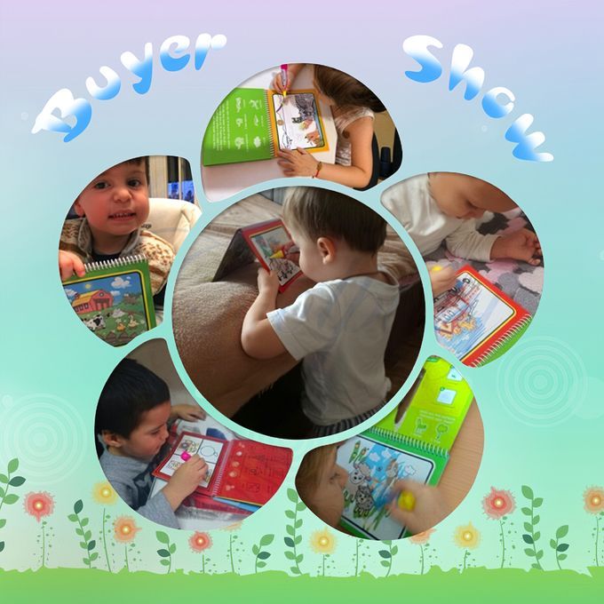 Magic Water Drawing Book Coloring Water Painting Doodle