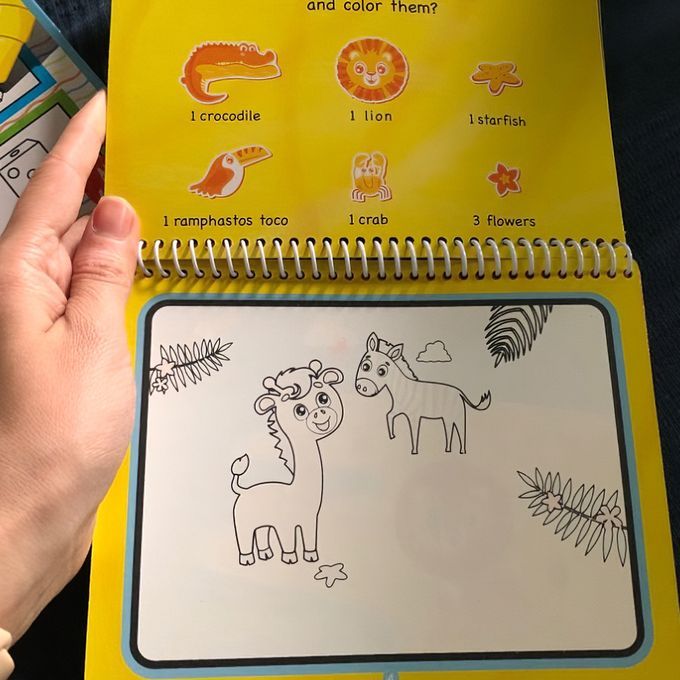 Magic Water Drawing Book Coloring Water Painting Doodle