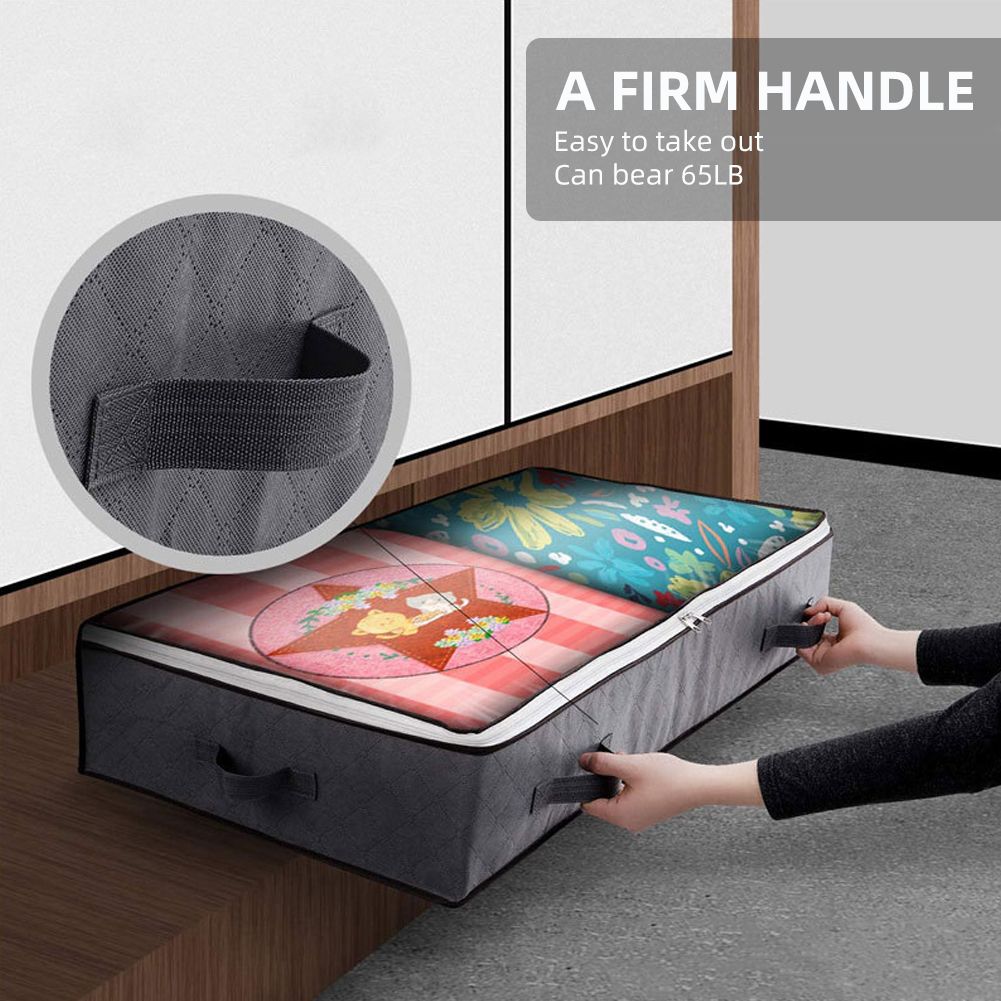 Underbed Storage Bag Under Bed Storage For Clothes Blankets