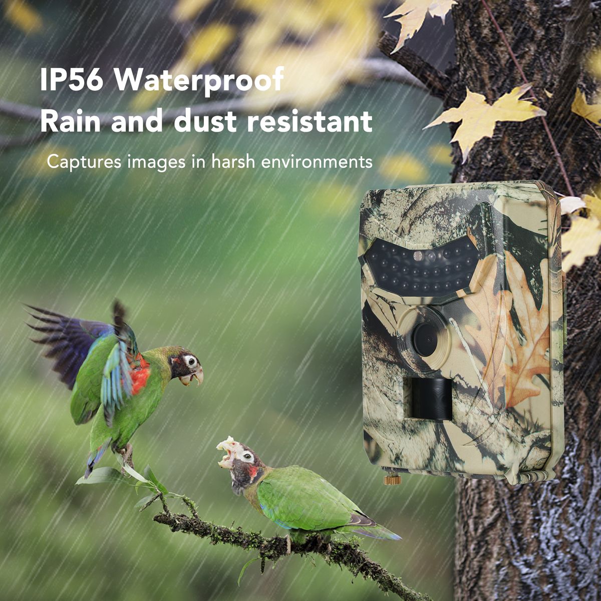 16MP 1080P Trail Camera Hunting Game Camera Outdoor Wildlife