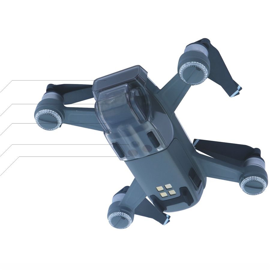 Case Vision For Spark Sensor Gimbal System Spark Lens Camera Positioning Cover Cap 3D Drone For Protector