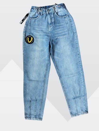 Pattern Boyfriend Jeans