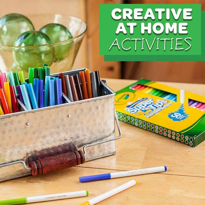 Crayola Fine Line Washable Markers Assorted Colors Super Tips Markers Set For Children Drawing Painting Writing Art Supplies
