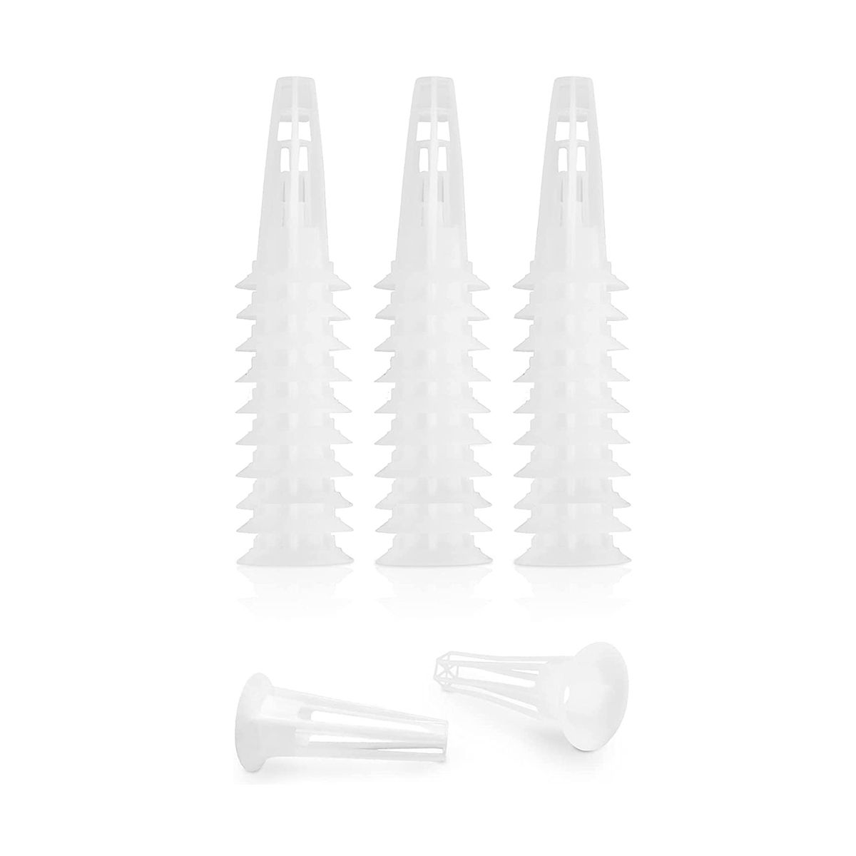 90 Pack Repment Grow Baskets  Pod Baskets Hydroponics Baskets Durable Plastic Plant Growing Containers