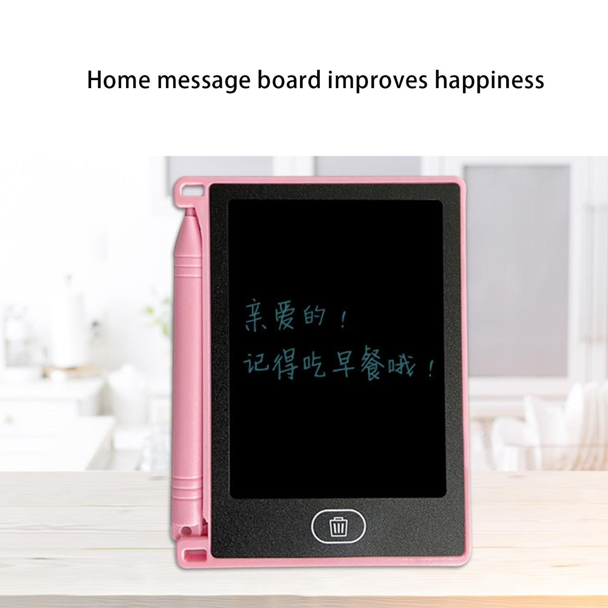 1 Set Graffiti Board Kids DIY Graffiti Painting Board Early Educational Toy Pink