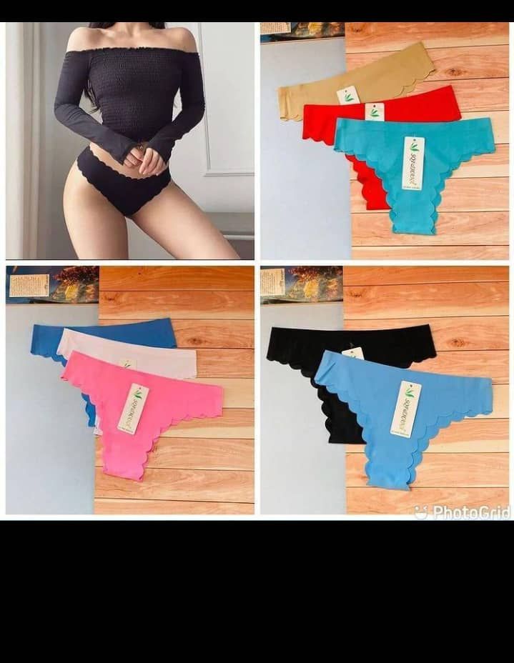 6pcs Ladies Seamless Thong