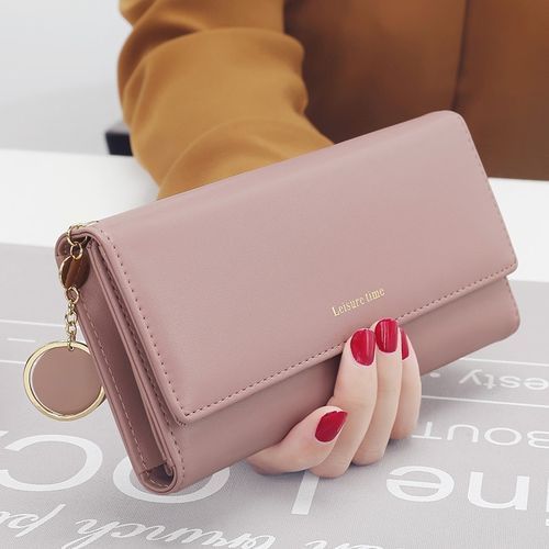 Ladies Wallet Long - Burgundy