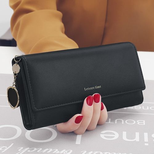 Ladies Wallet Long - Burgundy