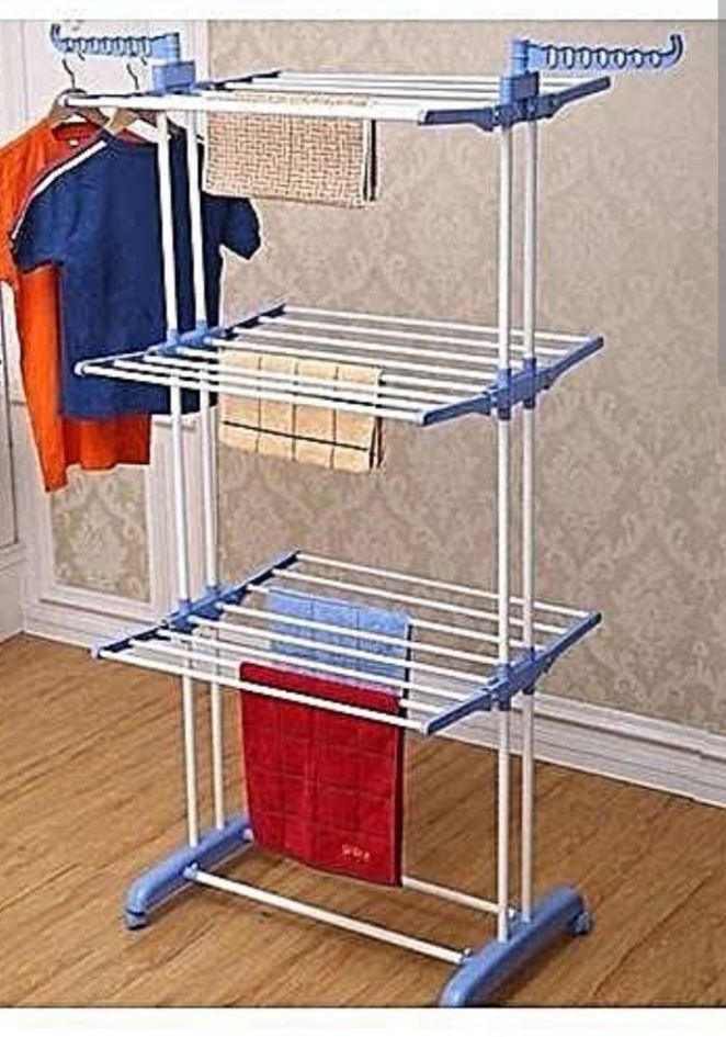 3-Layer Indoor & Outdoor Clothes Hanger