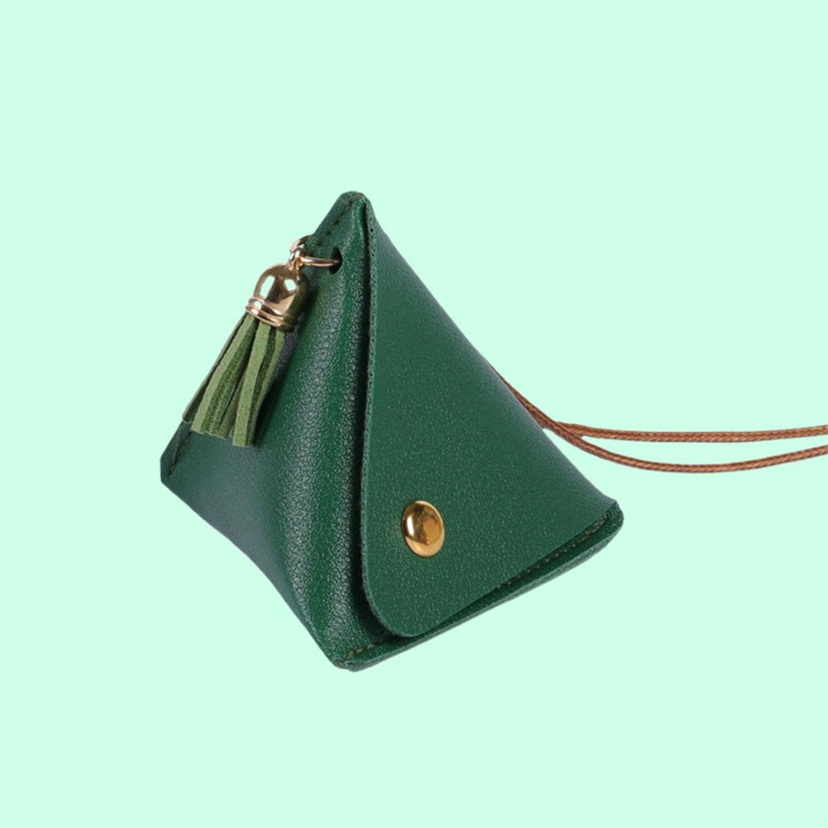 Women Wallet Coins Purse Gift Jewelry Bag Green