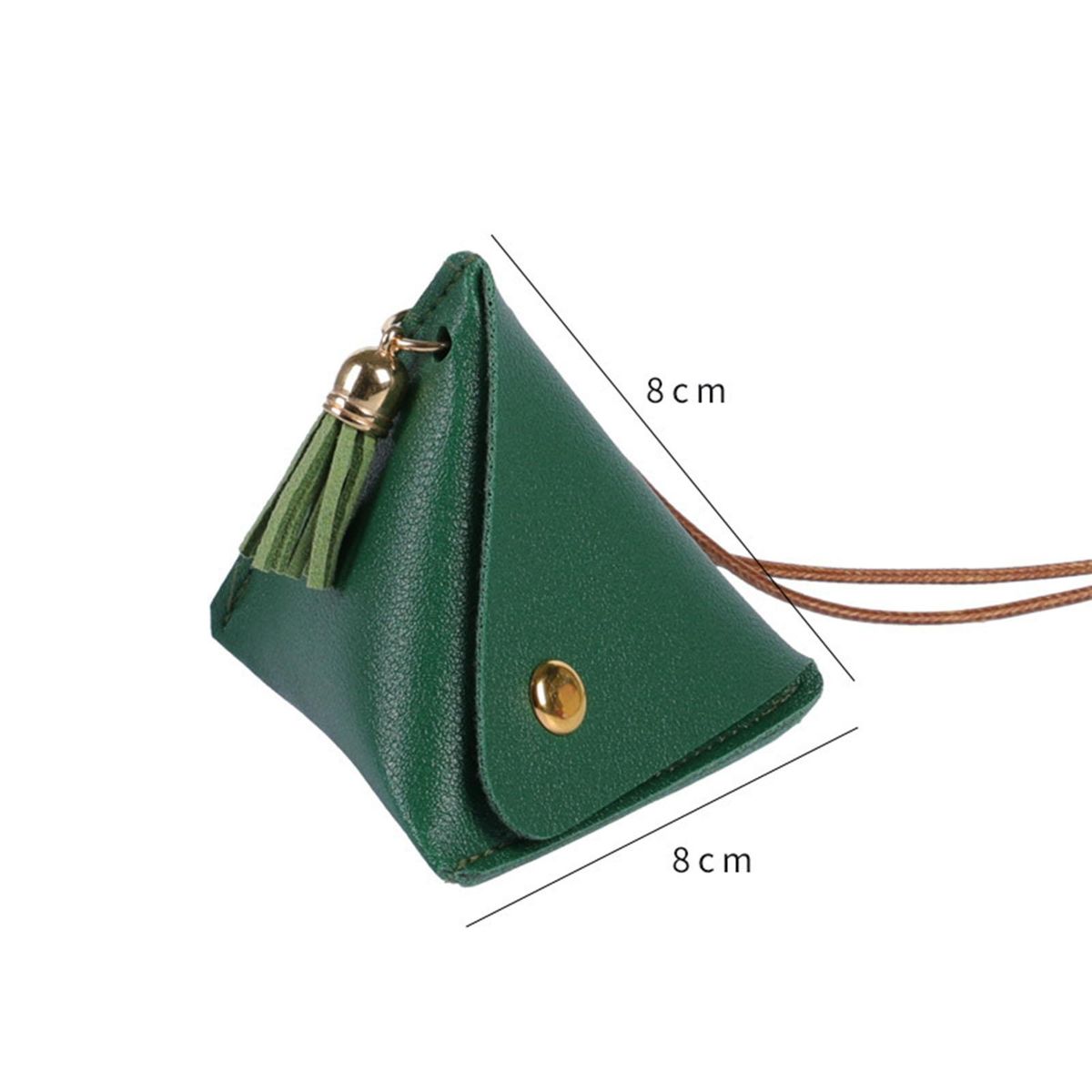 Women Wallet Coins Purse Gift Jewelry Bag Green