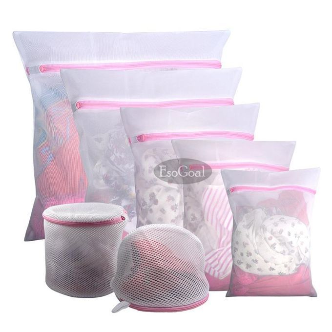 EsoGoal 7Pcs Mesh Laundry Net Bags Clothe Protection