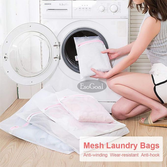 EsoGoal 7Pcs Mesh Laundry Net Bags Clothe Protection