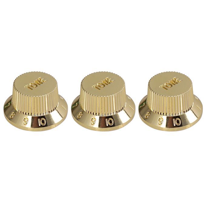 Electric Guitar Tone Volume Control Knobs 1 Volume/ 2 Tone
