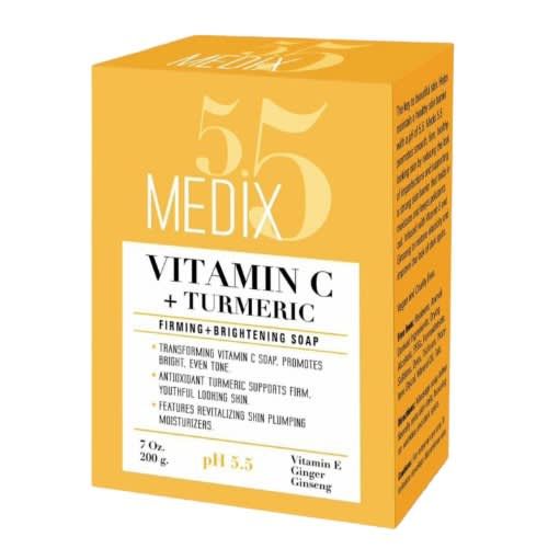 Medix 5.5 Vitamin C + Tumeric Firming And Brightening Soap