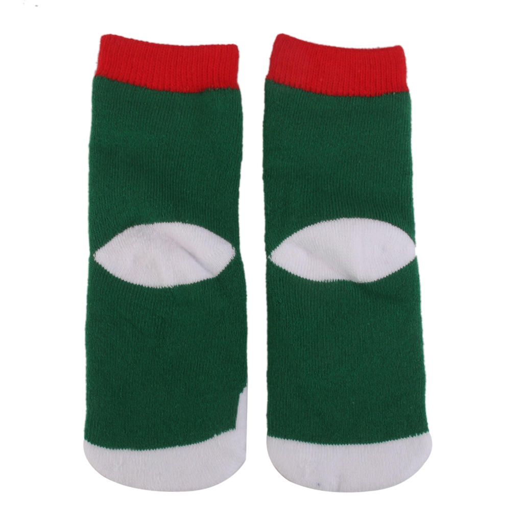 Xmas Kids Winter Sock Festive Toddler Baby Christmas Sock 1-3 Years 5