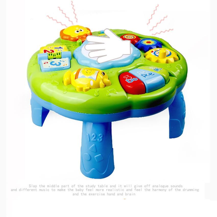 Early Education Study Table, Light Music Hand, Drum