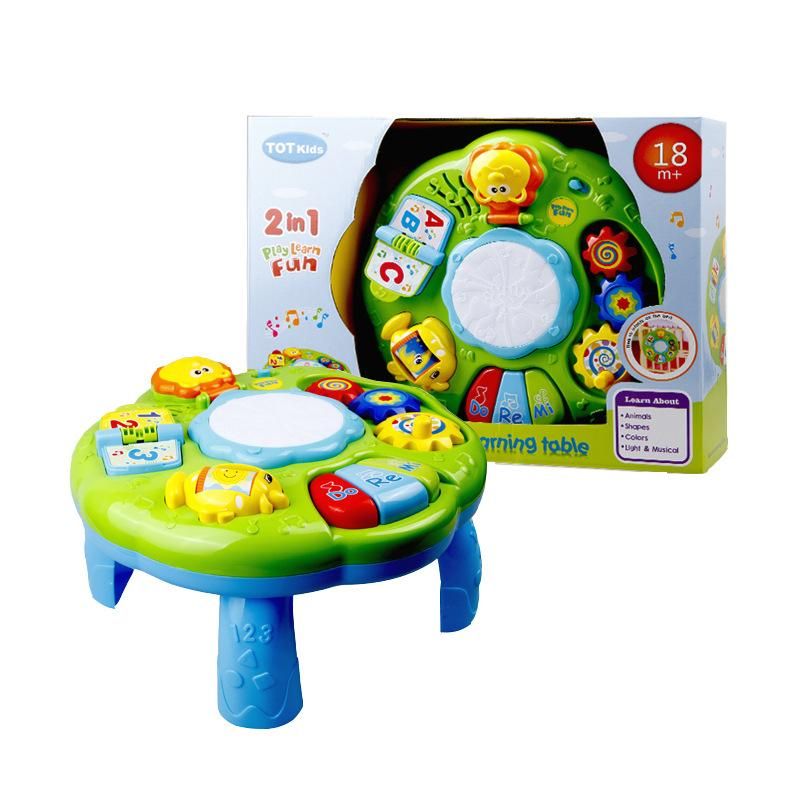 Early Education Study Table, Light Music Hand, Drum