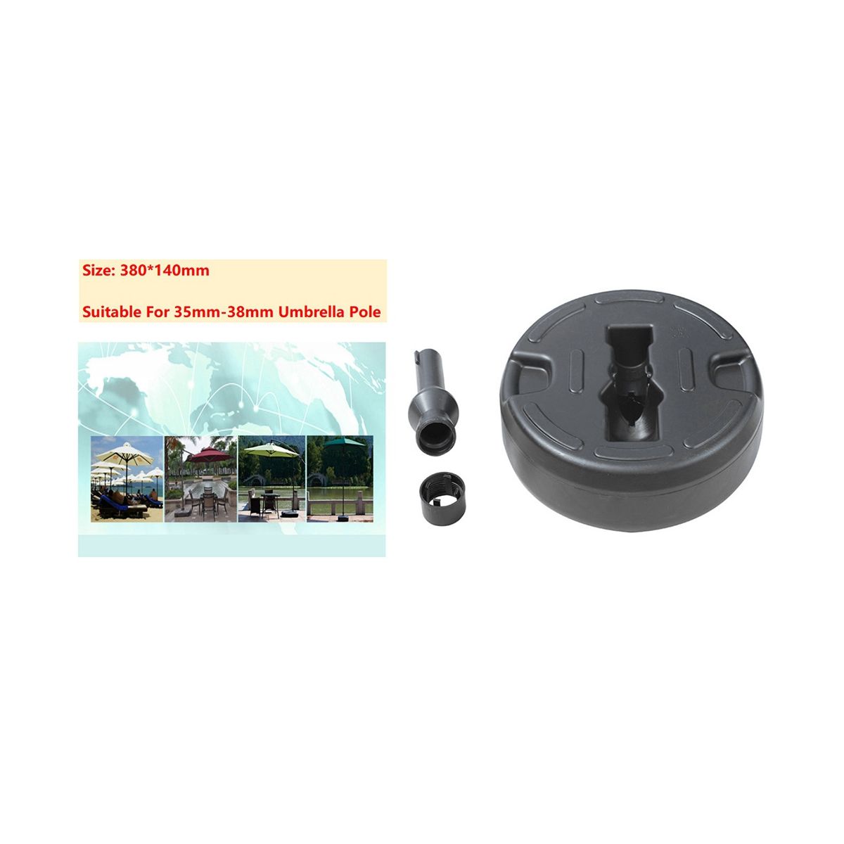 Beach Umbrella Base Suitable for Outdoor Co