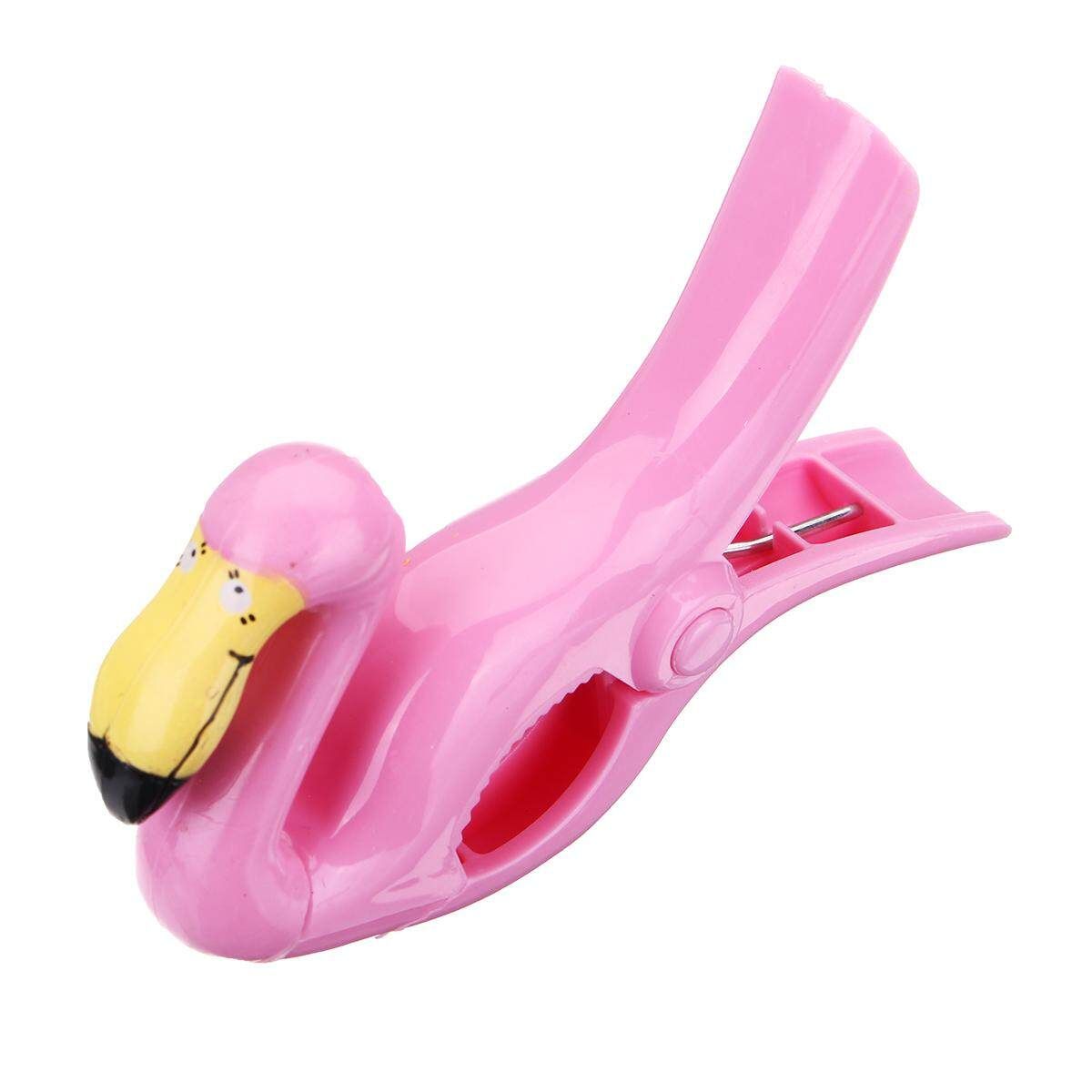 Plastic Beach Towel Large Clips Flamingo Shape Quilta Clothes Shoes Peg Grip