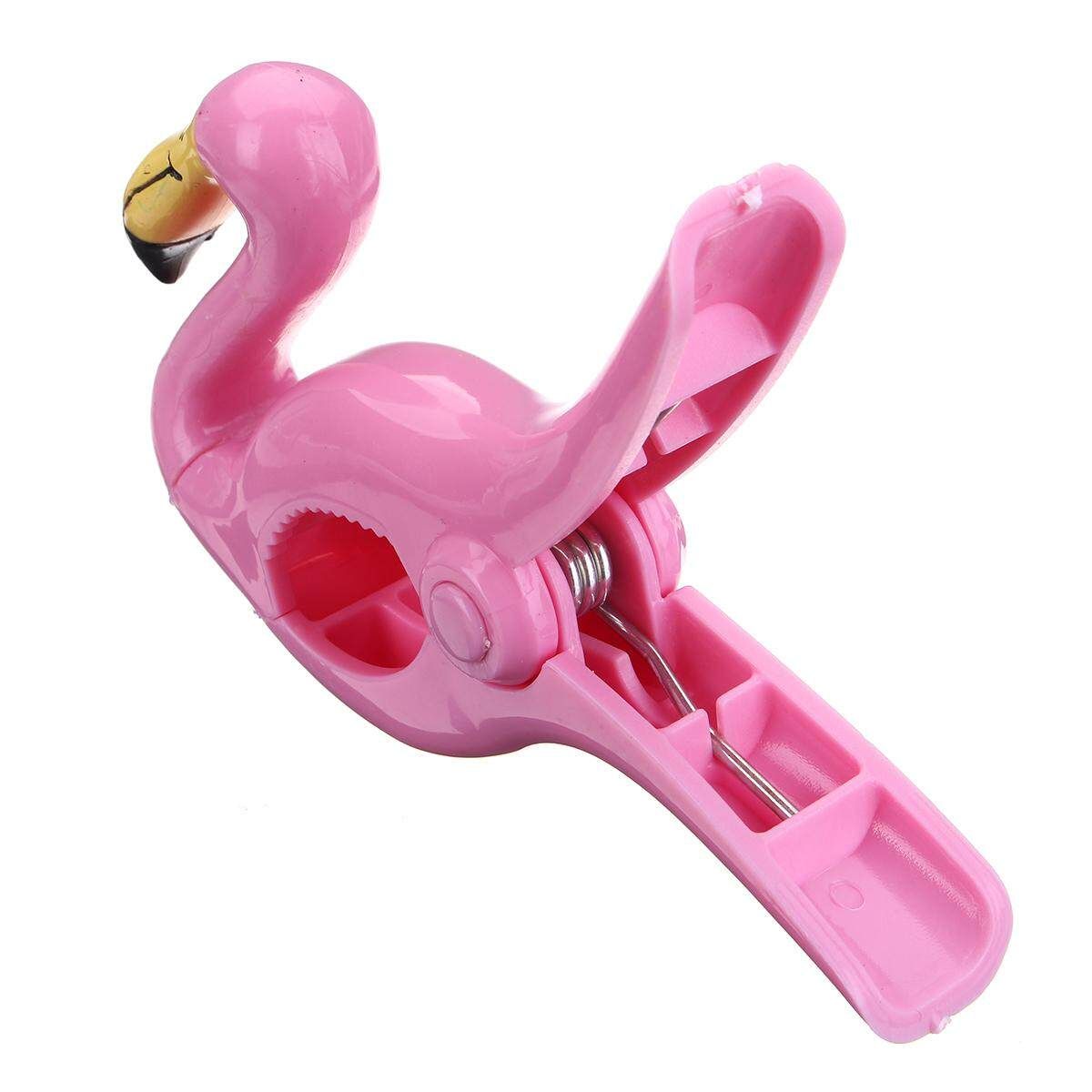 Plastic Beach Towel Large Clips Flamingo Shape Quilta Clothes Shoes Peg Grip