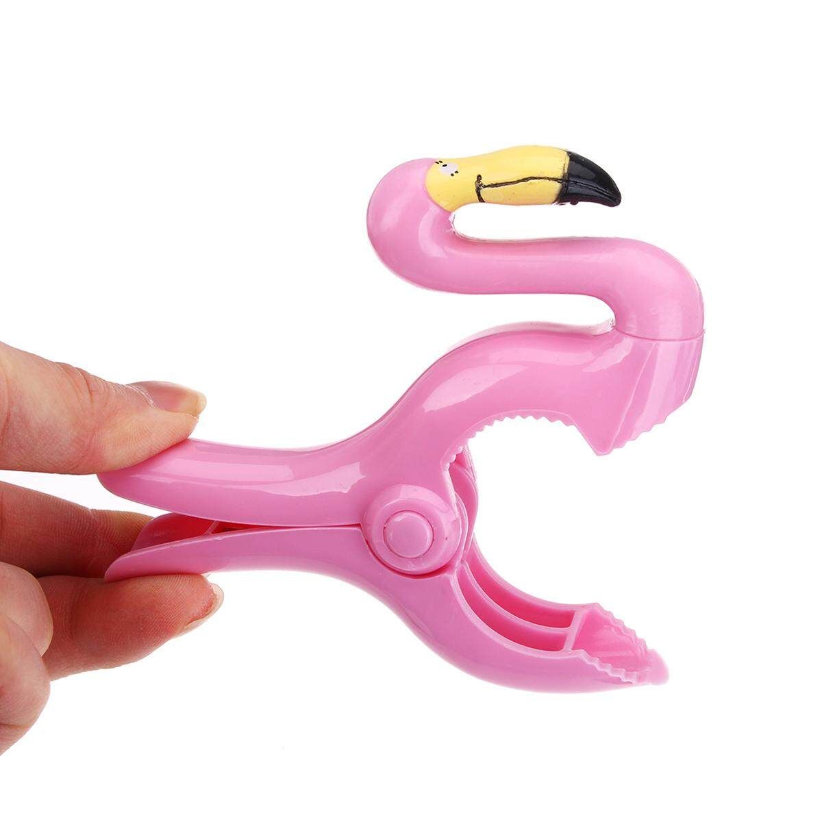 Plastic Beach Towel Large Clips Flamingo Shape Quilta Clothes Shoes Peg Grip
