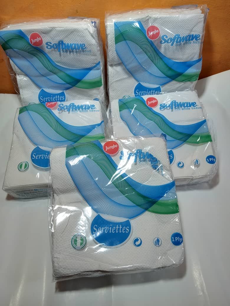 10 Pack Multi Purpose Softwave-White Serviette Paper