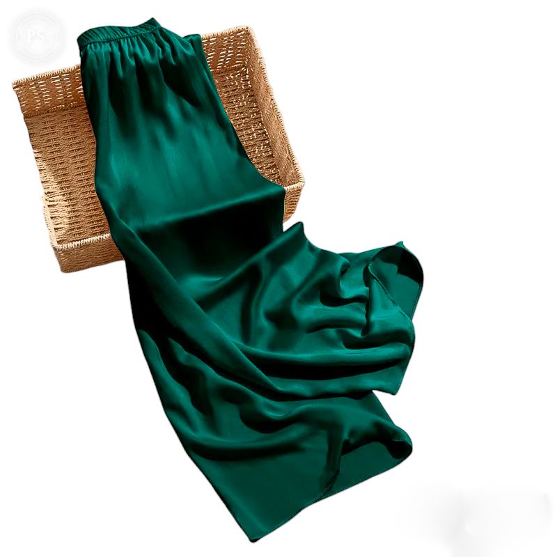 Women's Loose Wide Leg Palazzo High Elastic Band Waist Casual Comfy Pants