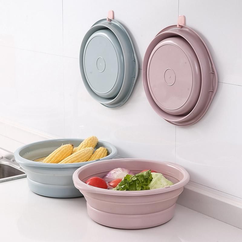 Portable Folding Bucket Foldable Basin Tourism Outdoor