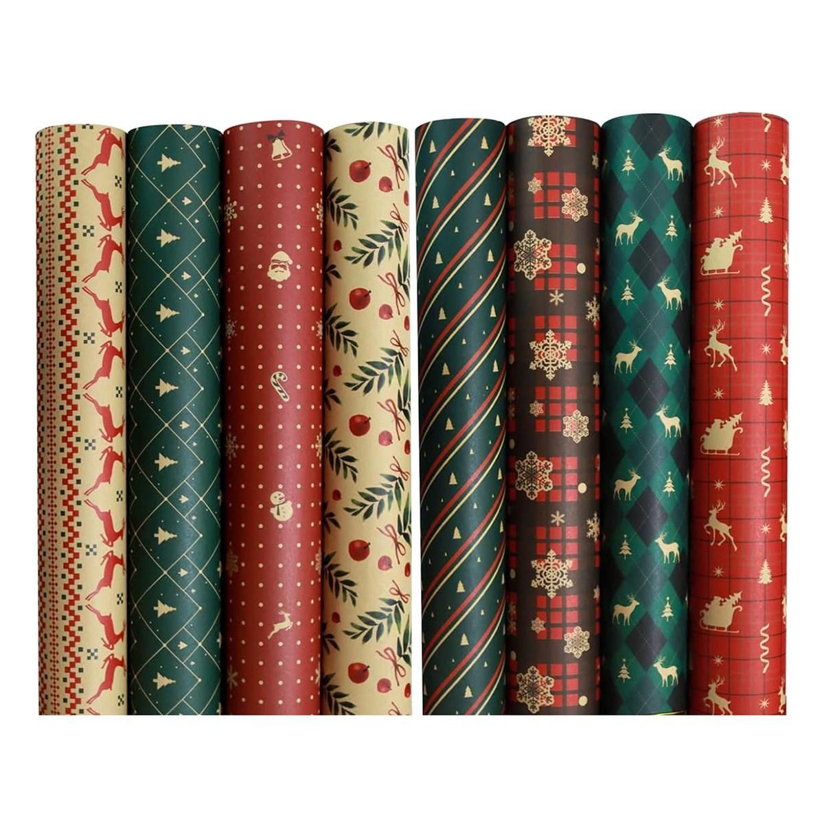 Wrapping Paper Sheets,For Christmas Birthday Party Wrapping