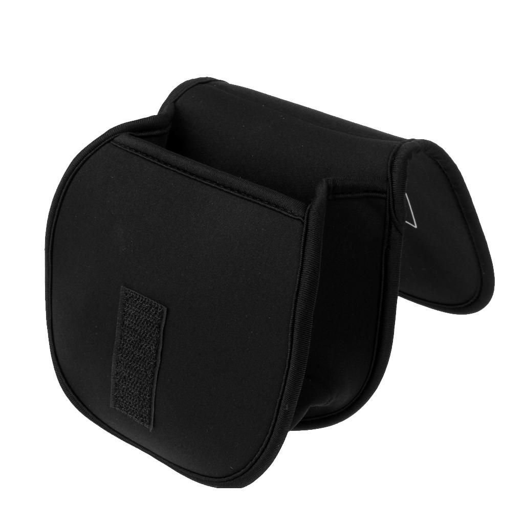6Pcs Neoprene Fishing Reel Bag Waterproof