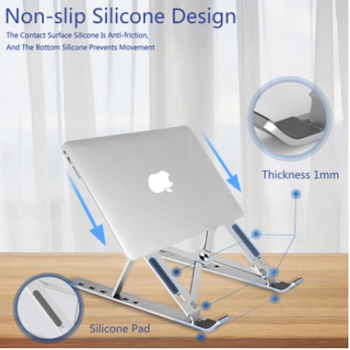 Adjustable Folding Laptop Stand Desk