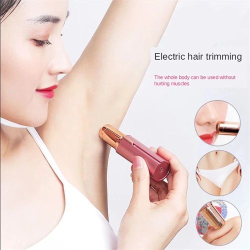 Lipstick Electric Eyebrow Trimmer Hair Remover
