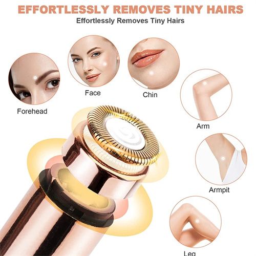 Lipstick Electric Eyebrow Trimmer Hair Remover
