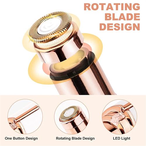 Lipstick Electric Eyebrow Trimmer Hair Remover
