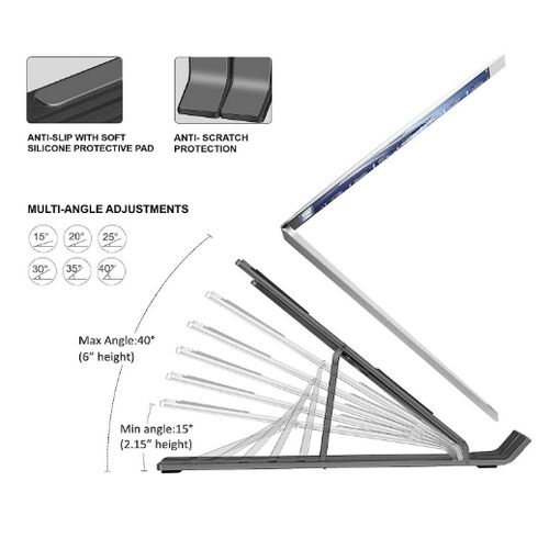 Foldable Laptop Stand Adjustable Notebook Support Holder