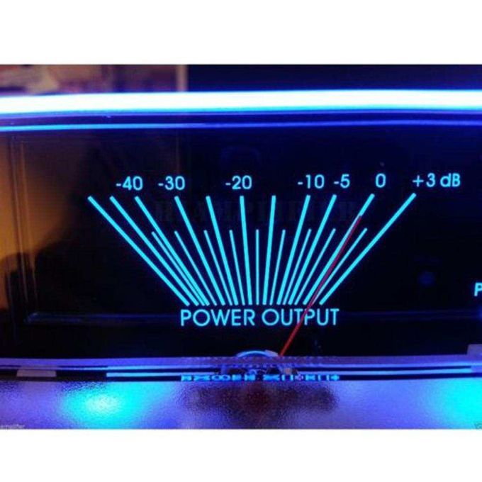 High Precision Dual Analog VU Meter Audio Level DB Meter DC12V V