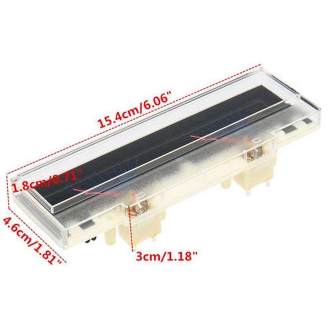 High Precision Dual Analog VU Meter Audio Level DB Meter DC12V V