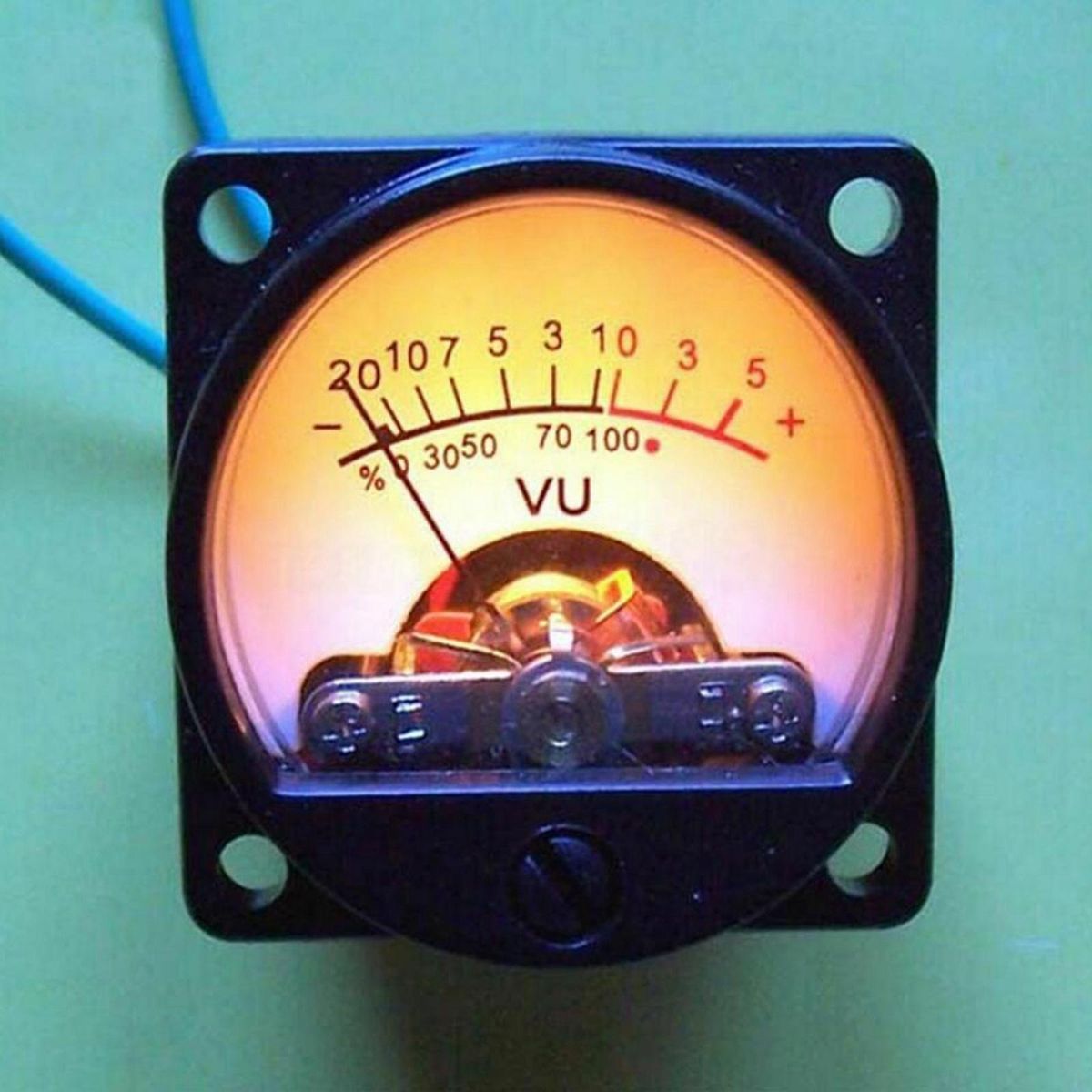 TR-35W Precision Panel VU Meter Audio Level Amp For Audio Recorder