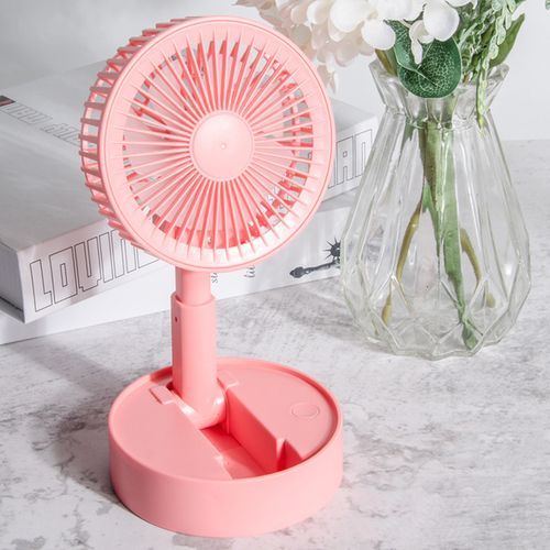 USB Rechargeable Fan Portable Mini Foldable Telescopic Fan