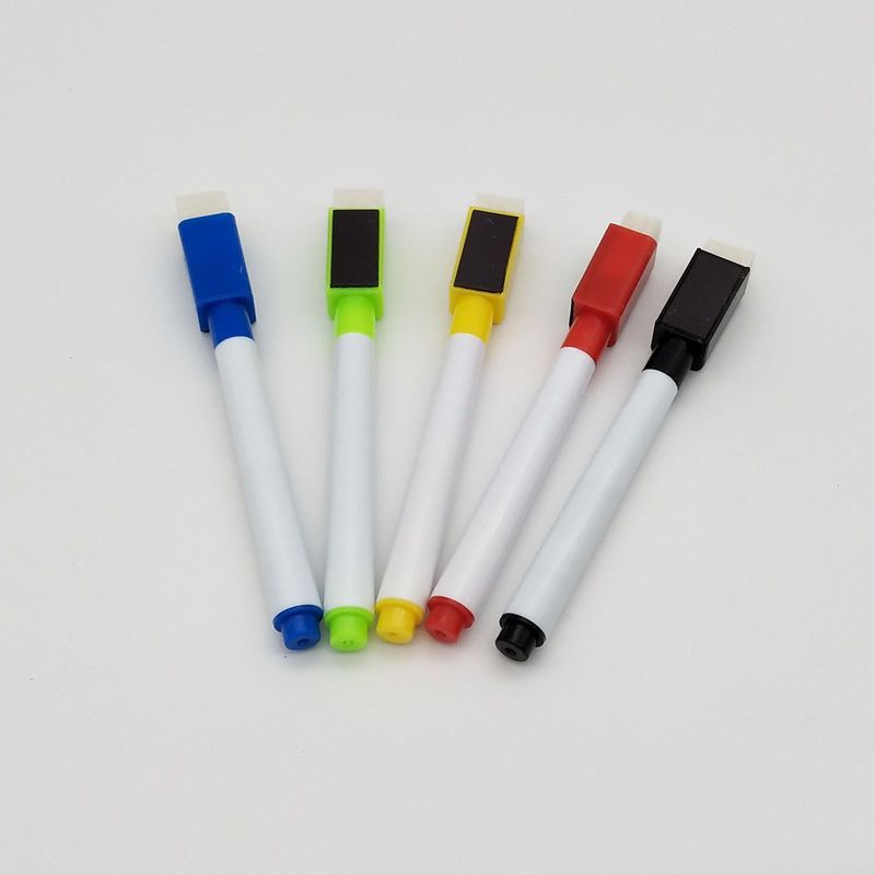 8pcs\set Erasable Colorful Black Whiteboard Pen Ma