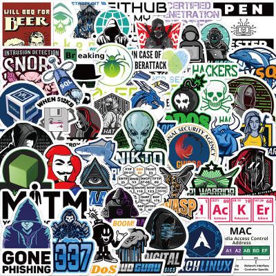 Wholesome 50pcs Laptop Stickers For CyberSecurity Engineers