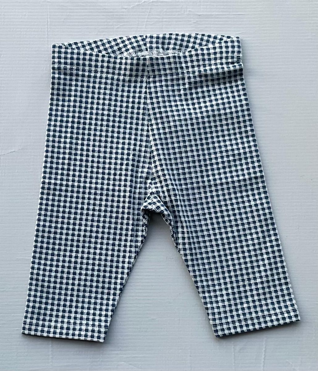 Baby Checkered Crop Leggings