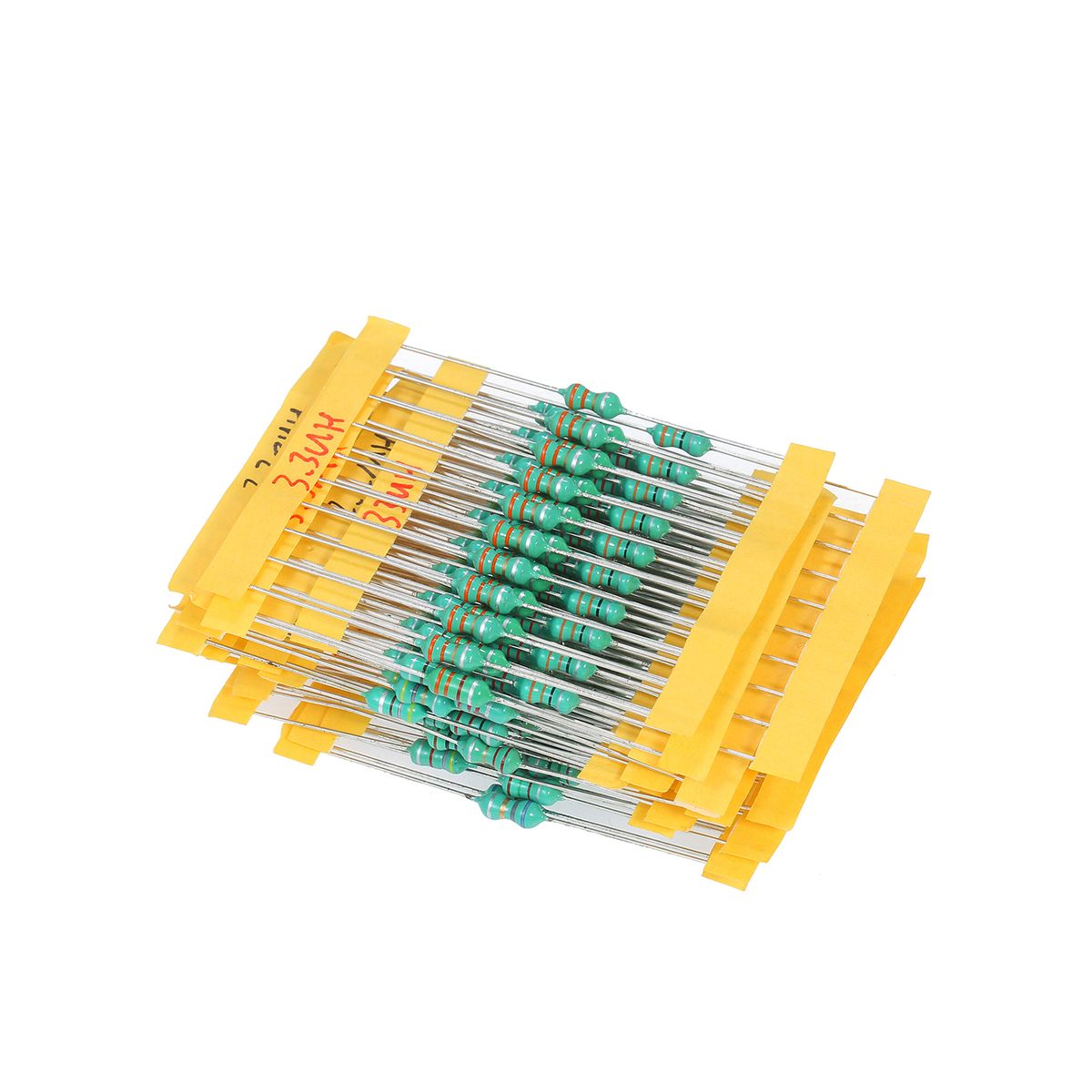 200Pcs φ0510 DIP Chromatic Ring Inductor Assortment Kit Set
