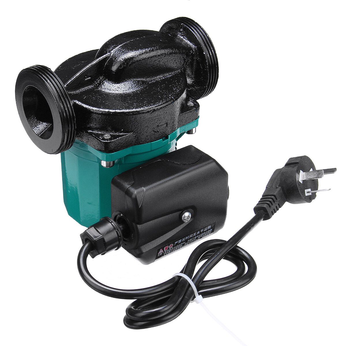 3-Speed 220V Central Heating Circulator Mute Boiler Hot Water Circulating Pump 100w 2inch