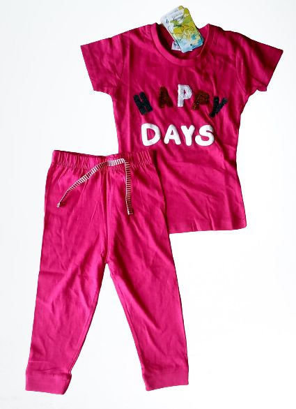 Girls Happy Days Sequin Casual Set