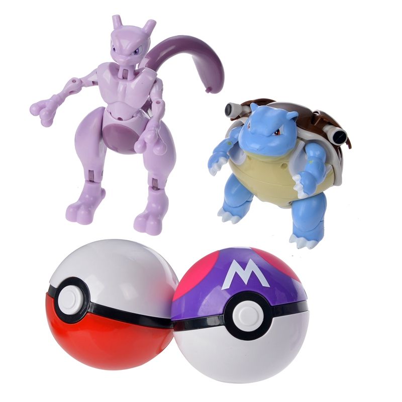 TOMY Pokemon Action Morphing Pokeballs Transformation
